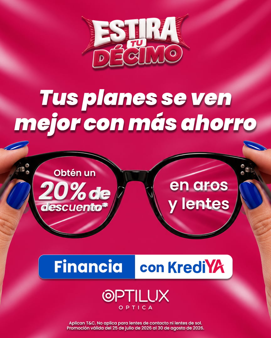 Promoción Estira tu Décimo de Optilux